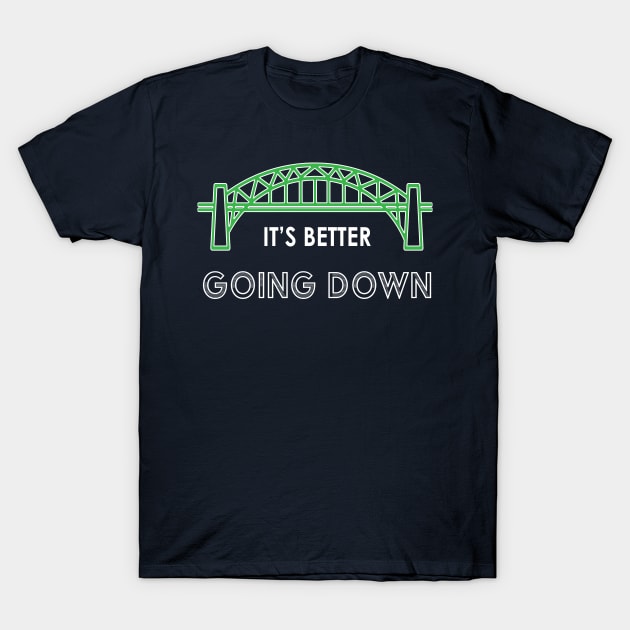 Hart Bridge River Run T-Shirt by justin_weise